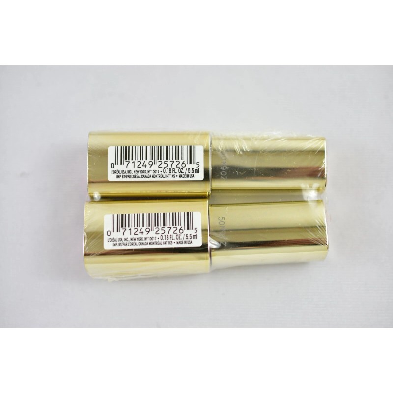 L'Oréal 2/Pack L'Oreal Extraordinaire Liquid Colour Riche Lipstick #105 Pink