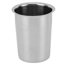 Stainless Steel Utensil Holder, Rustproof Kitchen Utensil Holder Large Capacity Multipurpose for Countertop (Without Holes)