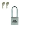 BURG WÄCHTER 770 HBアルミニウムチタン南京錠、20 mm、1ピース105021887