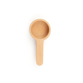 Luckious Short Handle Wooden Coffee Spoon - Coffee and Tea Measuring Tool, Multipurpose Sugar Powder Scoop Cup Coffee Bean Measuring Scoop for Home Kitchen (Short Handle)