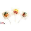 LaetaFood Tiger Pops Original Assorted Pops Suckers Fruit Flavored, Hard