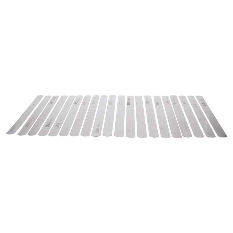 SPI 20 Piece (0.05mm to 1mm) Metric Steel Parallel Feeler