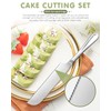 FTAKRY FTAKRY 2-Piece Premium Cake Cutting Set, Exquisite Knife and