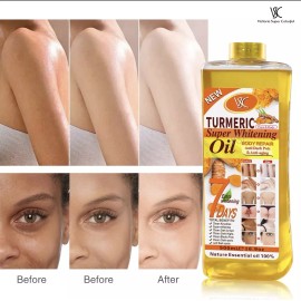 Vsc Turmeric oil 500 mil skin whitening oil facing body repair 16.9oz