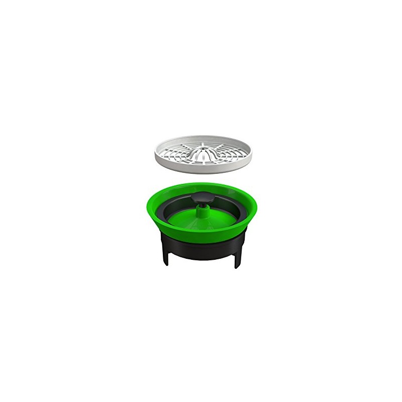 Bonomini 6229AR90B4 Valvola Meccanica di Non Ritorno Anti-Odore, Grigio/Verde