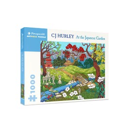 Pomegranate CJ Hurley: at The Japanese Garden 1000-Piece Jigsaw Puzzle
