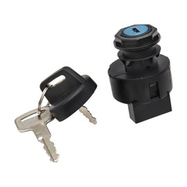 Carbpro 4016058 New Ignition Key Switch for Polaris PINS 4 Position with Key replac#4012166 4011142