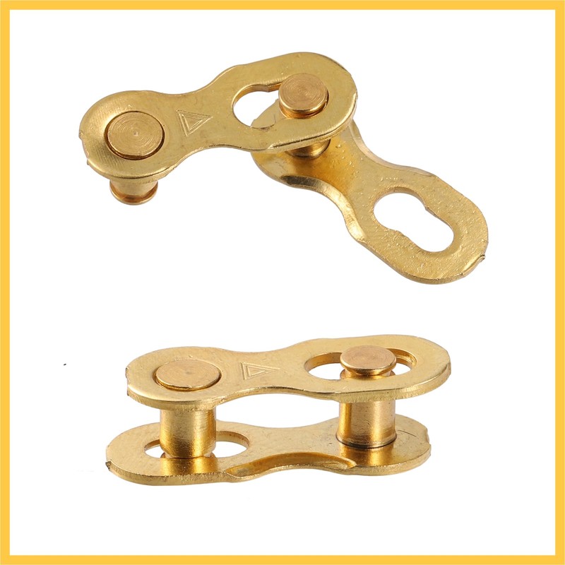 BULLSPANN 自転車ミッシングリンク チェーンマスターリンク ジョイントクリップコネクタ 再利用可能 スピードチェーン バイク MTB 修理部品 6