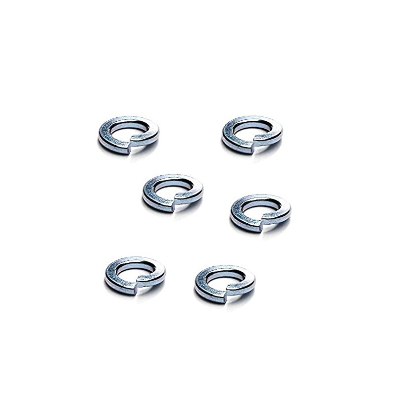 Merriway BH04866 (100 Pcs) Split Lock Spring Washer Steel M5