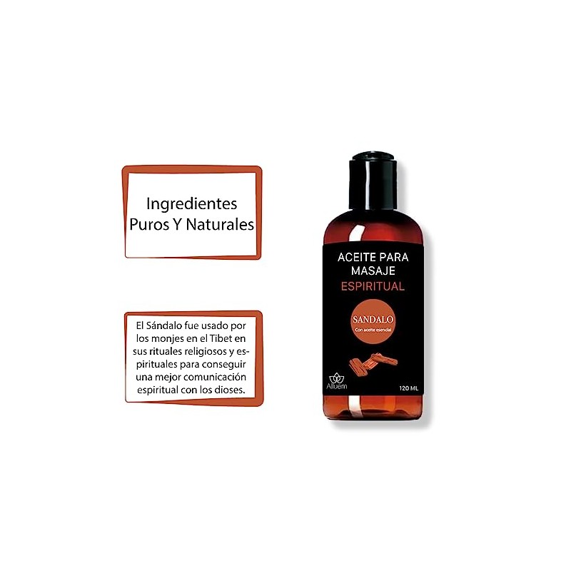 Aceite Esencial Para Masajes De Sándalo Espiritual Sensual