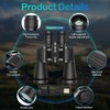Binoculars 12x50 for Adults and Kids Compact Binoculars with Clear