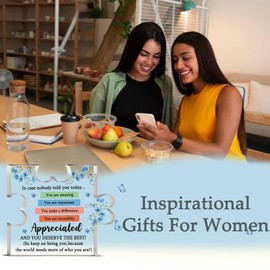 Inspirational Gifts for Women Teens Man Mom Dad Acrylic Puzzle Piece Desk Decor Sign Thank You Gifts Farewell Appreciation Gift Birthday