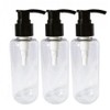 Dispenser Pumping Container Transparent Liquid Storage Empty Bottle / 디스펜서 펌핑 용기 투명 액체 보관 공병