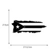Puerto Rico Map Flag Decal Vinyl Sticker for Cars, SUVs,