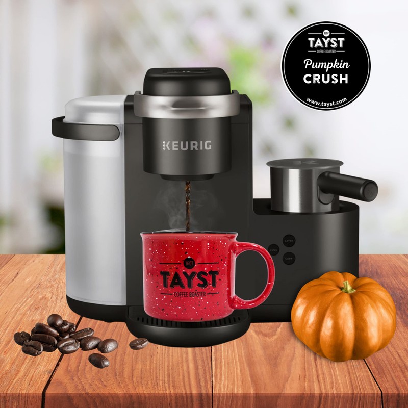 Tayst Coffee Pods, Pumpkin Crush Medium Roast, K Cups Compatible