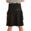Damn Near Kilt 'Em Men's Tactical Utility Kilt Large Black