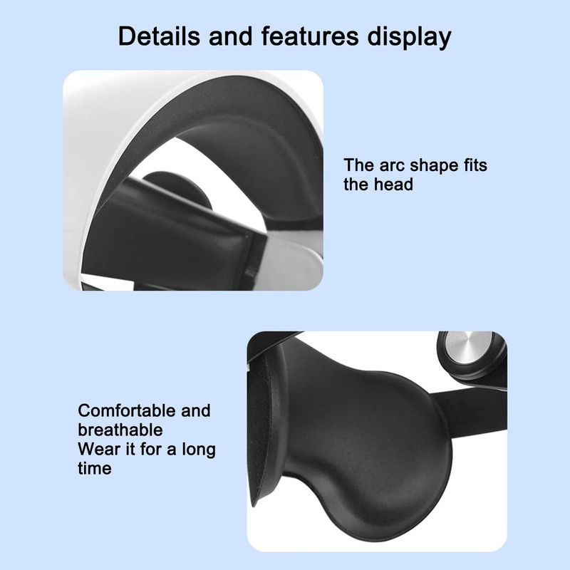 Headband for Quest 2, Replacement Comfort Headband Accessories, Adjustable and