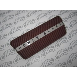 CARS, Inc. 1961-1964 Buick LeSabre Wildcat Riviera Electra Power Brake Pedal Pad - Red