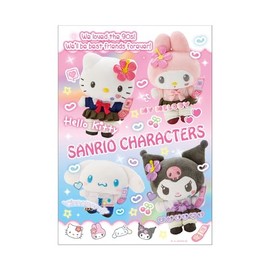 Small Planet Sanrio Uniform Poster Sticker
