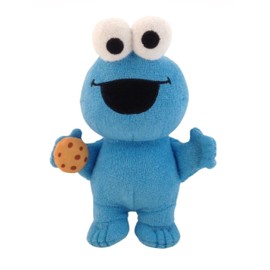SoapSox-Cookie Monster-Baby Bath Scrub-Refillable Bubble Bath Sponge Toys for Babies-Machine Washable