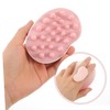 3pcs Mango Massager Shampoo Brush Scalp Scrubber Hair Scrubber Hair