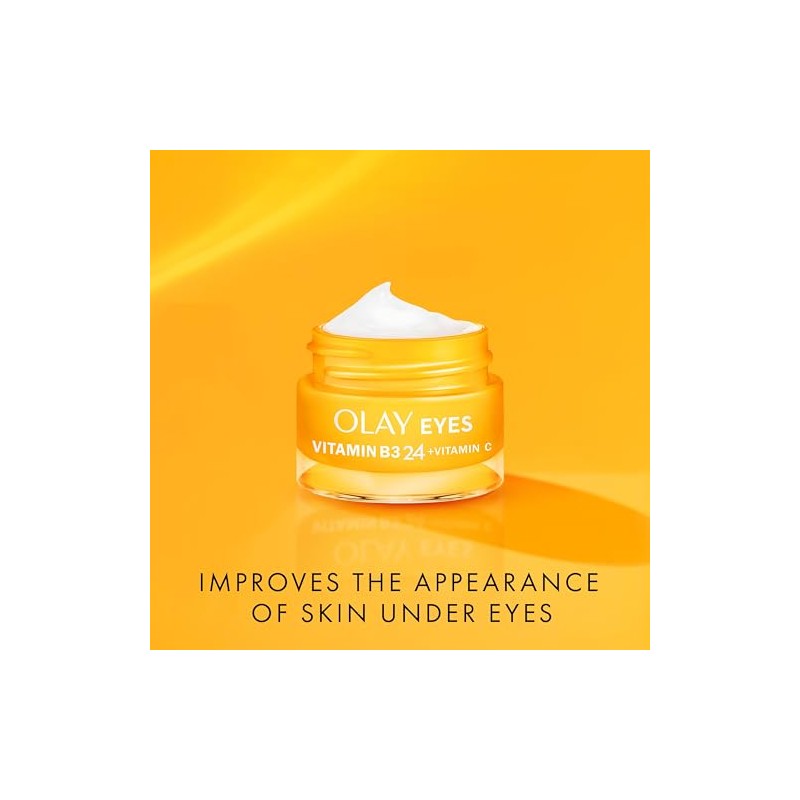 Olay Vitamin B3 24 + Vitamin C Eye Cream, 15ml
