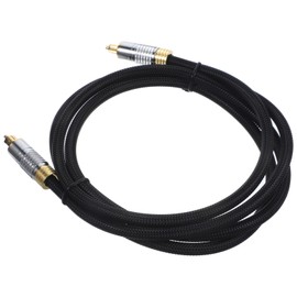 Angoily 5.1 Channel Fiber Optic Audio Cord Sturdy Optical Fiber Material for Sound Bars