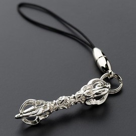 Butsudanya Takita Shoten Silver Gangi Strap (Length 1.2 inches (3.2 cm)); Buddhist Tools, Hand Tools, Kongoki (Certificate issued by Takita Shoten)