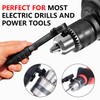 2-in-1 Ratchet Drill Chuck Key Wrench, Drill Chuck Ratchet Spanner,