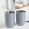 Stainless Steel Bathroom Brush Cup -5-Ounce hot and Cold Beverage