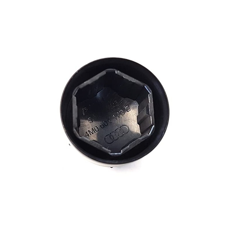 Seat 4M0601173E9B9 Wheel Bolt Cap (Pack of 1) Black