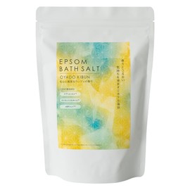 Life Tree Epsom Bath Salt, Feeling to Stay Up, 21.2 oz (600 g), Japanese Mind and Sincere Woody Scent, Epsom Salt Aroma