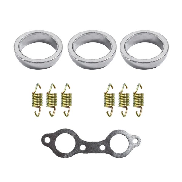 Rdeluxi Exhaust Pipe Donut Gasket Kit For 2010 2011 2012
