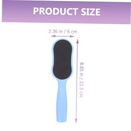 Baluue 3pcs Pedicure Tools Foot Care File Feet Dead Skin Remover Handheld Foot Exfoliating File Pedicure File Foot Scrubber Foot File Remover Sander Tool Handheld Grater Sandpaper