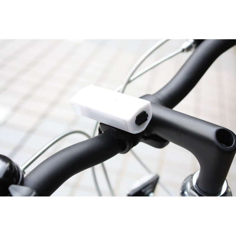USB充電式 自転車 サイクルLEDライト 300ルーメン 白色 RPL-2255-W 着脱工具不要