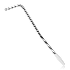 1 Pcs 6MM Metal Electric Guitar Tremolo Arm Whammy Bar Vibrato Arm Thread Single Tremolo Arm for Guitar Accessories (Silver)
