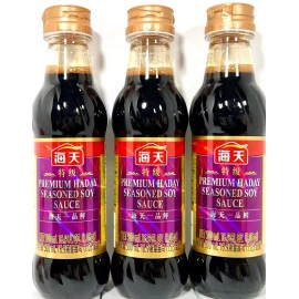 Haday Premium Seasoned Soy Sauce 16.9 oz ( Pack of 3 )-6/2025