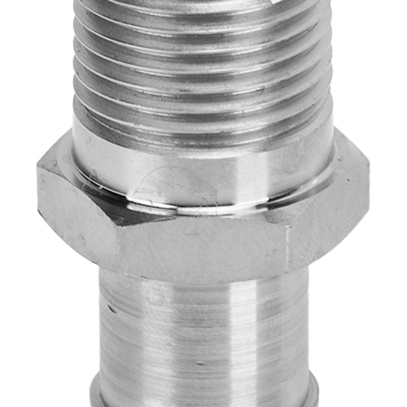 2 Pcs 1/2in NPT Male Thread to 5/8in Barb Connector