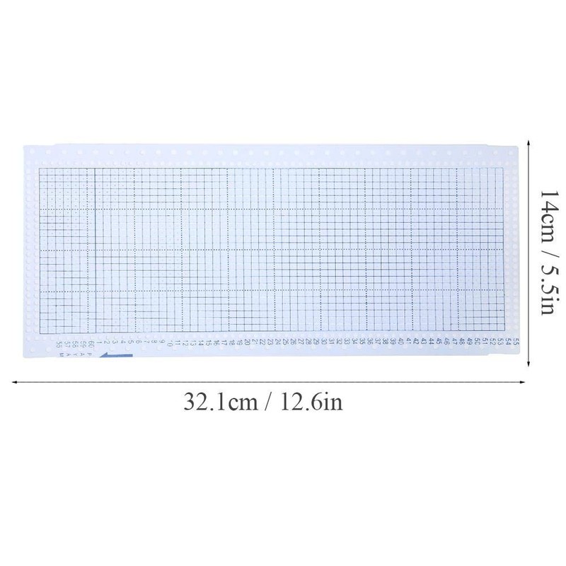 10Pcs Knitting Machine Punch Card, 24 Stitch Blank Punch Card