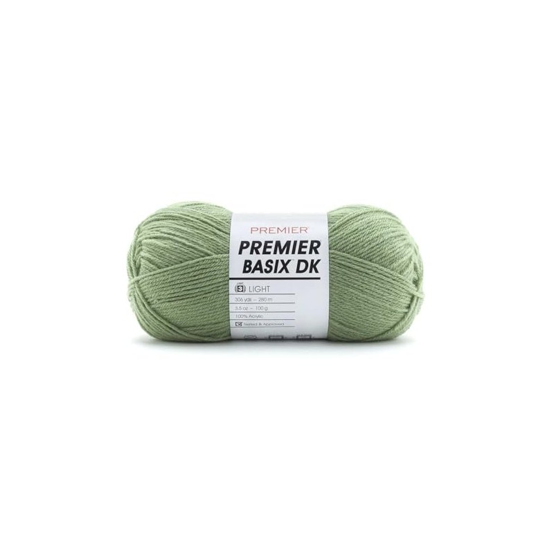 Premier Yarns Basix DK Yarn-Frost