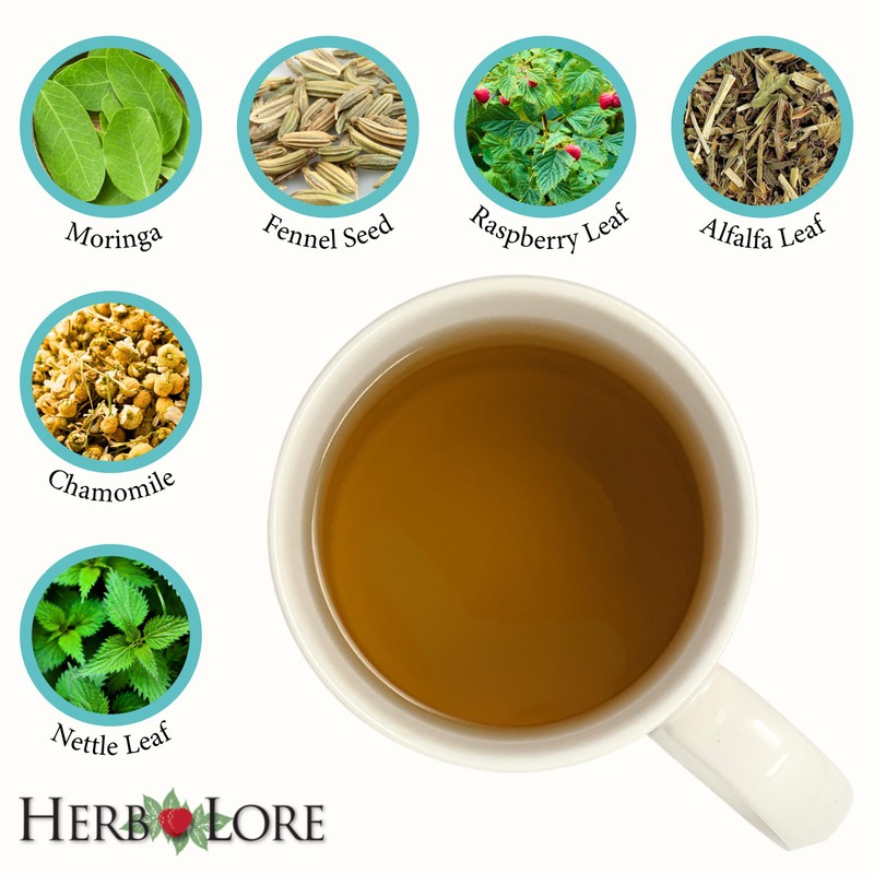 Herb Lore Organic Nursing Tea - 58 Servings - Loose