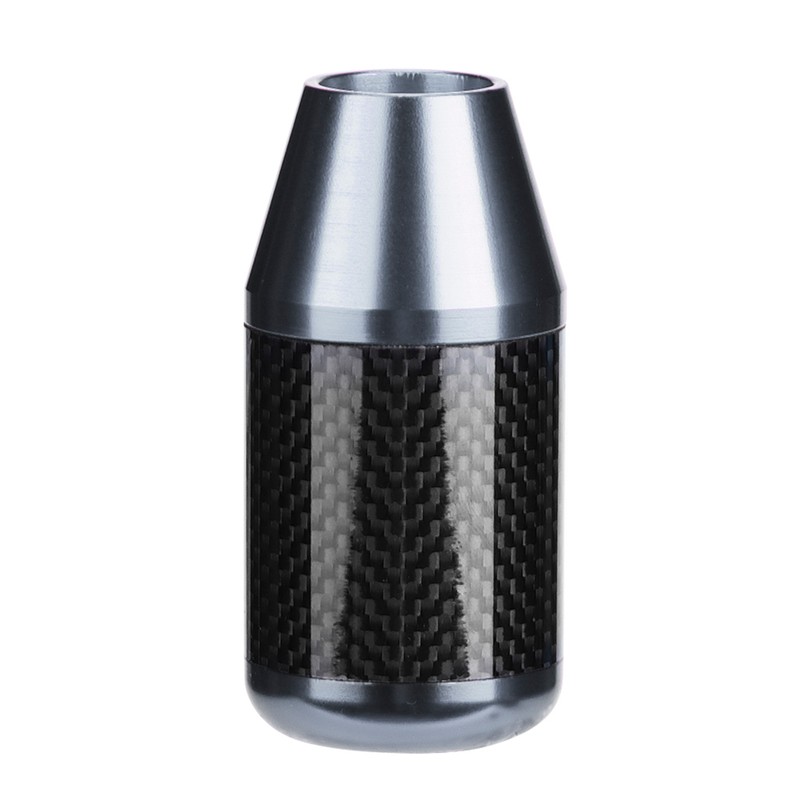 Universal Carbon Fiber Automatic Wave Stick Head Shift Knob Modification