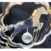 Stainless Steel Wind Spinner - 3D Mobile - Leaping Horse