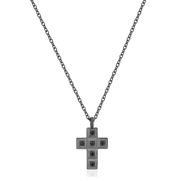 Brosway Halskette Mann mit Symbol Kreuz aus Edelstahl | Kollektion