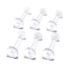 From Da Factory Secret Piercing Series Retainer, Soft, Set of 6, Cartilage Piercing