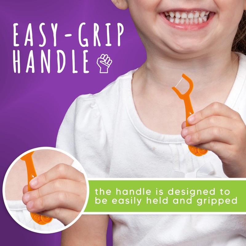 Kids’ Grape-Flavored Dental Flossers, Colorful Animals add Fun to Support