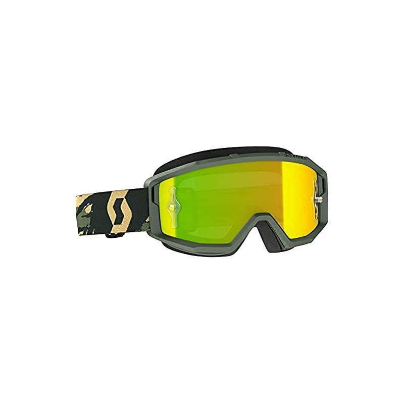 Scott Goggle Primal Camo Khaki Yel Chrome WKS