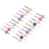 20Pcs Micro Drill Bit Set Alloy Circuit Board Mini Fixed