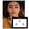 Comet Busters Traditional Om Black Bindi Sticker