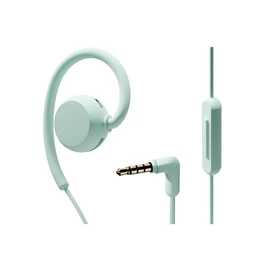 nwm (Noom) Open-Ear Earbuds, Wired Type WIRED MWE006 Ear Speakers │ 3.5mm (0.14 inch) Jack, Waterproof, IPX4, Both Ears, Microphone Included, Lightweight, Does Not Block Ears, 5 Color Options, Mint